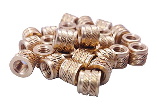 [Initeq] M5-0.8 M5 Threaded Heat Set Inserts For 3D Printing (20, Short) #TOP1