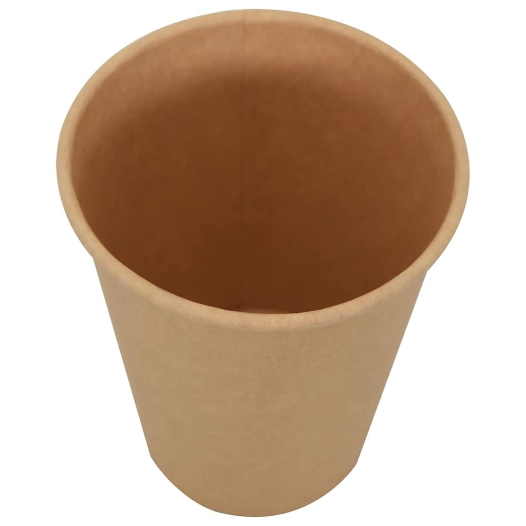 Tazze da caffè in carta 1000 pezzi 12oz 300ml Marrone Bicchieri usa e getta Tazza per caffè, Cureaux ed eventi