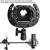 LUORNG Microphone Shock Mount Inner Diameter 20.5-25.5mm Universal Mic Shockmount Plastic Live Broadcast Stand Compatible With LCT440 LCT240 LCT249 For Home Studio Game Voice #3