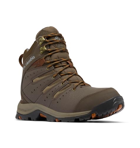 Columbia Mens Gunnison II Omni-Heat, Cordovan/Dark Adobe, 10