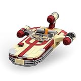 Vonado Land Airship Building Blocks, Creative X-34 Speed Vehicle Building Brick Kit Model for Gifts,...