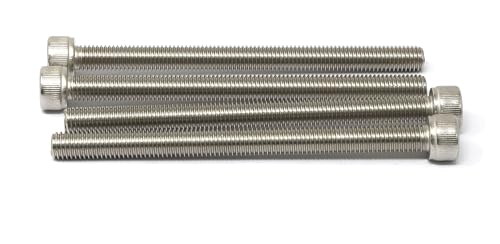 Image of iexcell 4 Pcs M10 x 130mm Thread Pitch 1.5 mm Stainless Steel 304 Hex Socket Head Cap Screws Bolts Kit