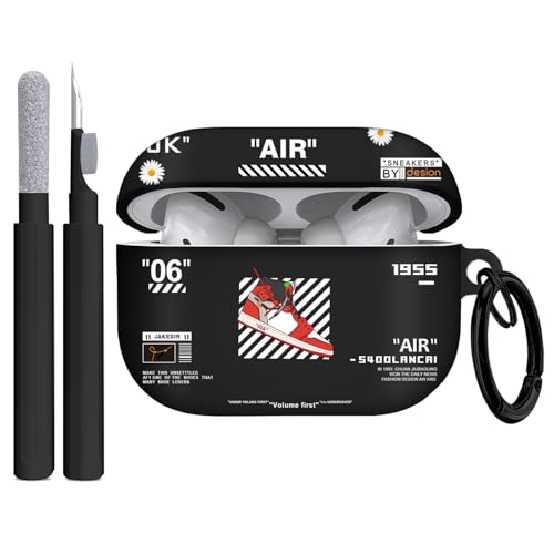 Gedicht �ی�P�[�X Apple Airpods 5 �P�[�X(2022) �Ή� �N�[���v�����g �\�t�g�V���R�� AirPods Pro 2����P�[�X �o�X�P�b�g�{�[���p Airpod pro 2�J�o�[ �L�[�`�F�[��&�N���[�j���O�L�b�g�t�� �j�����p