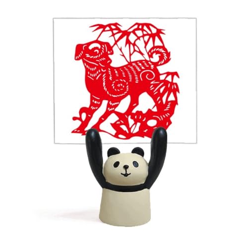 Porte-mémo panda chinois pour décorer votre table de fête