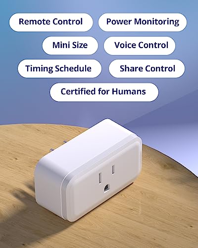 Image of SONOFF S40 15A WiFi Smart Plug with Energy Monitoring ETL Certified, Smart Outlet Timer Switch, Work with Alexa & Google Home Assistant, IFTTT Supporting, 2.4 Ghz Wi-Fi Only 1-Pack
