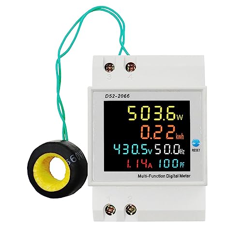 Compteur de fréquence et énergie électrique KWH pour tableau AC