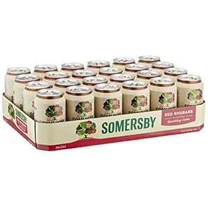 Somersby Red Rhubarb Cider, Dose Einweg (24 x 0.33 L)