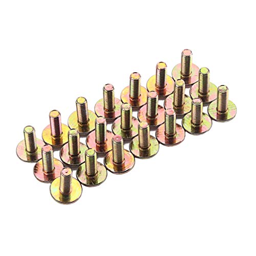 image for SUPVOX 21pcs Mounting Screws Metal Single End Drum Screws Drum Percuss