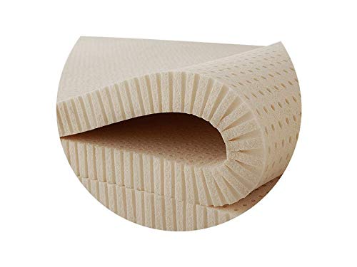 Image of SLEEPSPA BY COIRFIT ORGANICA Natural 8' Inch Single Size Latex Foam Mattress (72 x 36 x 8, Grey)