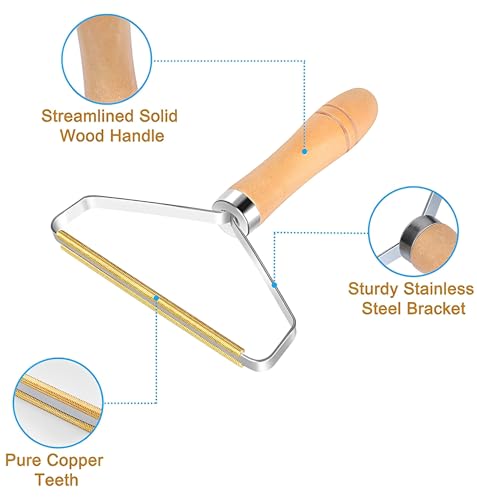 Redreo Fusselrasierer Tierhaarentferner Tragbarer Fusselentferner Lint Remover, Fusselbürste Kleiderbürste für Sweater Woven Coat, Teppich, tierhaar