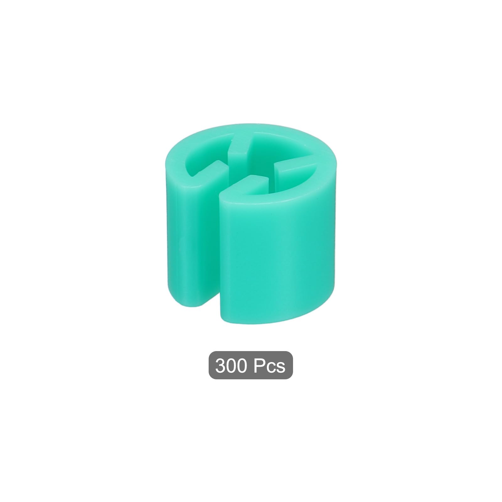 sourcing map Appendiabiti Marker Blank Fit 3,5 mm Rod per Indumento Colore Codifica Rosa Chiaro Conteggio 300
