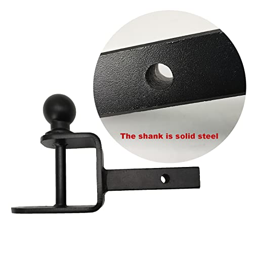 Astamotor Atv/Utv Hitch Trailer Towing Ball Mount 5000Lbs 1-7/8" Ball, 1-1/4" Shank #TOP4