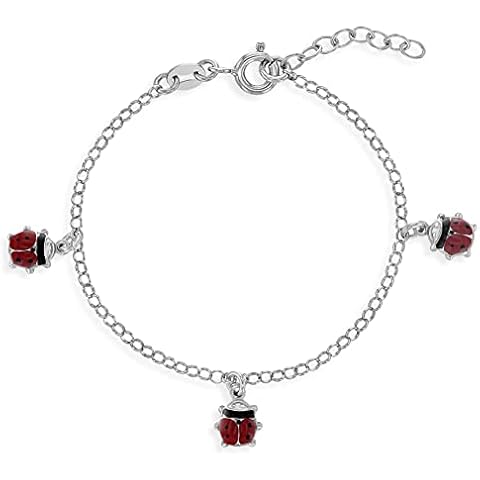 In Season Jewelry Ladybug Charm Bracelet Cover