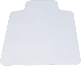 HON Desk Chair Mat for Hard Floor, Office Chair Mat with Extended Lip, Floor Protectors for Work, Home, Gaming, 46" x 60"