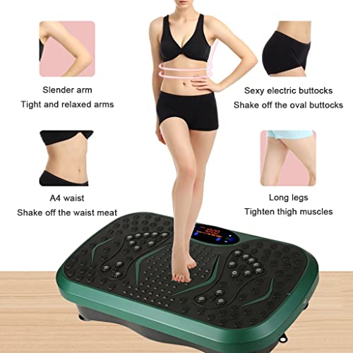 Plataforma Vibratoria HAIZON con Capacidad de 330 lb, 99 Niveles de Vibración, Control Remoto y Bandas de Resistencia miniatura 5