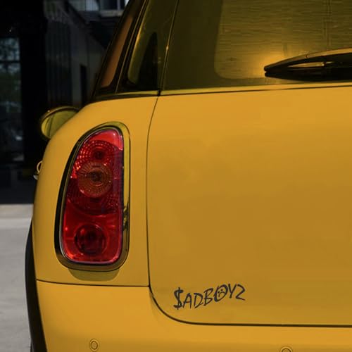 Image of Edward stickers for Everyone Sticker SADBOYZ Broken 5'' Decal for Car Truck Bumper Laptop Vinyl Window Wall US (Black)
