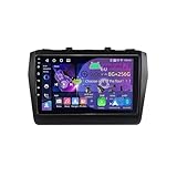 9 Pouces Double Din Android 15 Autoradio pour Suzuki Swift 2016 2020 avec CarPlay Caméra de Recul Télécommande de Volant Bluetooth GPS Lecteur USB Lien Miroir(C3 4+64G)