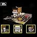 Diorama 1/64 Car Garage Model City Backdrop Car Parking Lot LED Lighting Scenery Model Toy