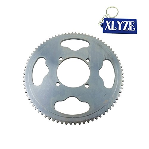 XLYZE 25H 80T 54mm cadena de piñón trasero para 47cc 49cc Mini Moto de bolsillo suciedad moto ATV Quad Scooter Goped