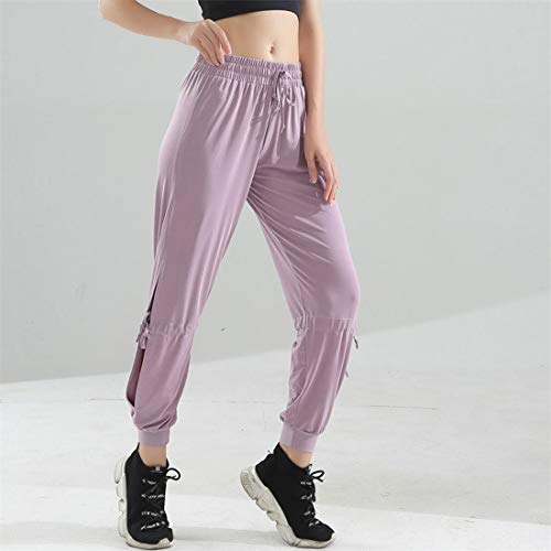 Pantalon de yoga élégant en tissu premium - Legging de sport femme coupe ample fluide
