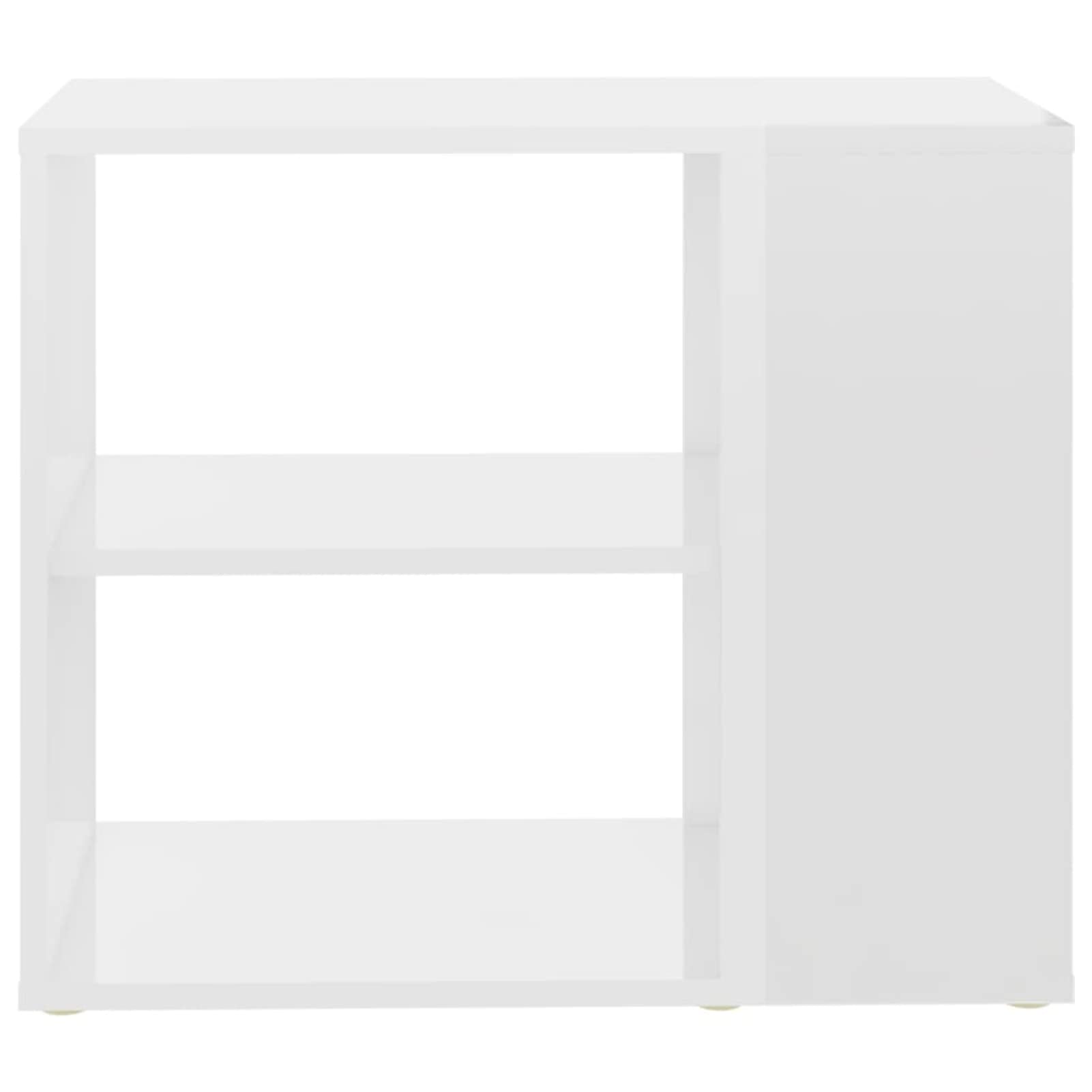 Credenza Moderna Con 2 Ripiani – 60x30x50 Cm, In Truciolato, Adatta A Soggiorno O Camera, Montaggio E Fissaggio A Parete