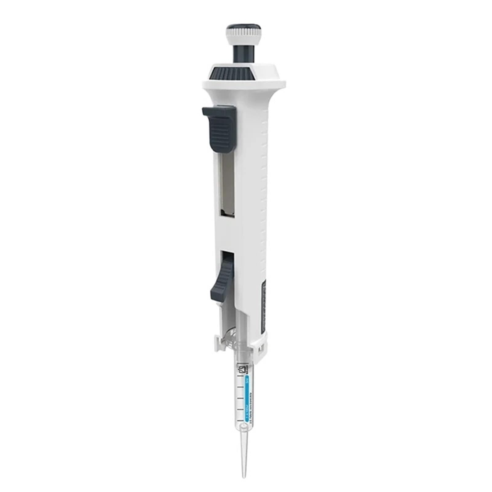 Dozownik laboratoryjny z pipetą ciągłą, regulowany dozownik ręczny końcówką 5 ml,Długowieczny sprzęt