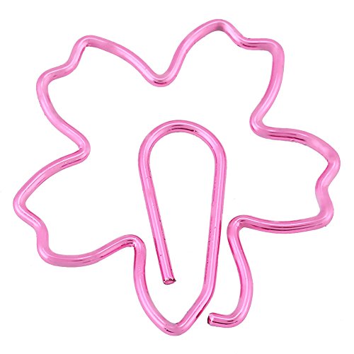 OEBUAFI 12 Clips de Papel, Clips de Oficina Galvanizados de Acero Inoxidable, Soporte de Archivo de Marcapáginas Creativo para Recibos, Postales Fotográficas, Tarjetas de Regalo,