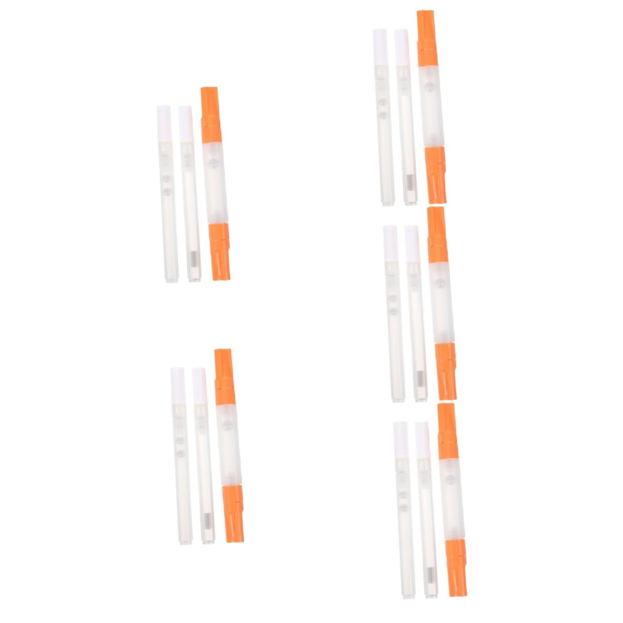 5 Sets Feine Spitze Lackstifte Nachfüllbare Leere Marker Lackstifte Für Projekte 3 Stück * 5