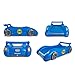 Air Candy Sleep Racer Dream Car Inflatable Kids Bed with LED Night Light Glow – Blue Race Car Air Mattress for Kids Sleepovers, Naps & Travel, Ages 3–12