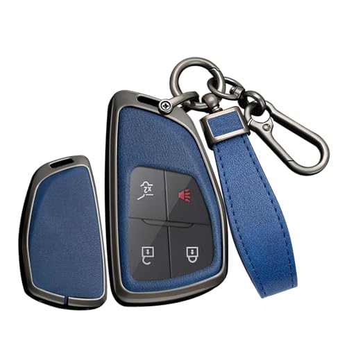 Coque de clé GMC Yukon design motif cuir pour vos trajets du quotidien