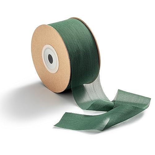 CHUQING Geschenkband Schleifenband Stoffband Chiffonband für Hochzeit | Leichtes Chiffonband als Geschenkband und Schleifenband für Hochzeit, Brautstrauß, Geschenkverpackung und Deko