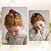 120 Mini Hair Accessories: Colorful Claw Clips, Flower Clips in a Beautiful Box for Women, Girls and Toddlers