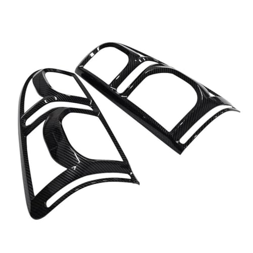Carcasa luz trasera Hilux Vigo campanas lámpara trasera ABS carbono parachoques coche 2