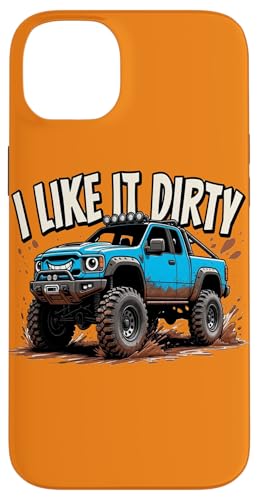 I Like it Dirty �I�t���[�h 4X4 �g���b�N �X�}�z�P�[�X iPhone 14 Plus �p