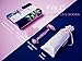 WITTY Rose Quartz Roller for Face, Gua Sha Stone Set in Hand-Drawn Giftbox - Jade Face Roller, Face Massager Roller, Face Scraper Tool - Guasha Tool for Face Roller Skin Care, Eyes, Neck - Extra Pouch