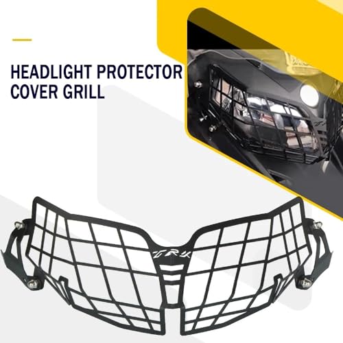 Grille phare moto Benelli TRK502X cache protection calandre optique 18-23 - 2