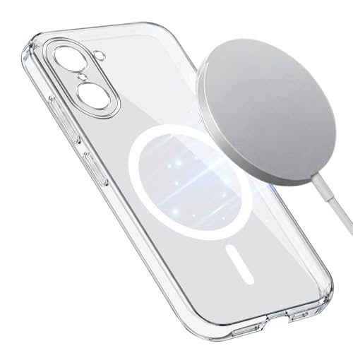 Image of Jkobi Lifetime Anti-Yellow MagSafe Compatible Clear Back Cover Case for Oneplus Nord CE 5 (Sleek Hard Crystal | Shockproof and Camera Protection)