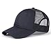 Zylioo XL Trucker Cap Kappe Große Mesh Running Caps Basecap Schnelltrocknend Baseballkappe Verstellbar Sport Caps Baseballmütze von 55-65