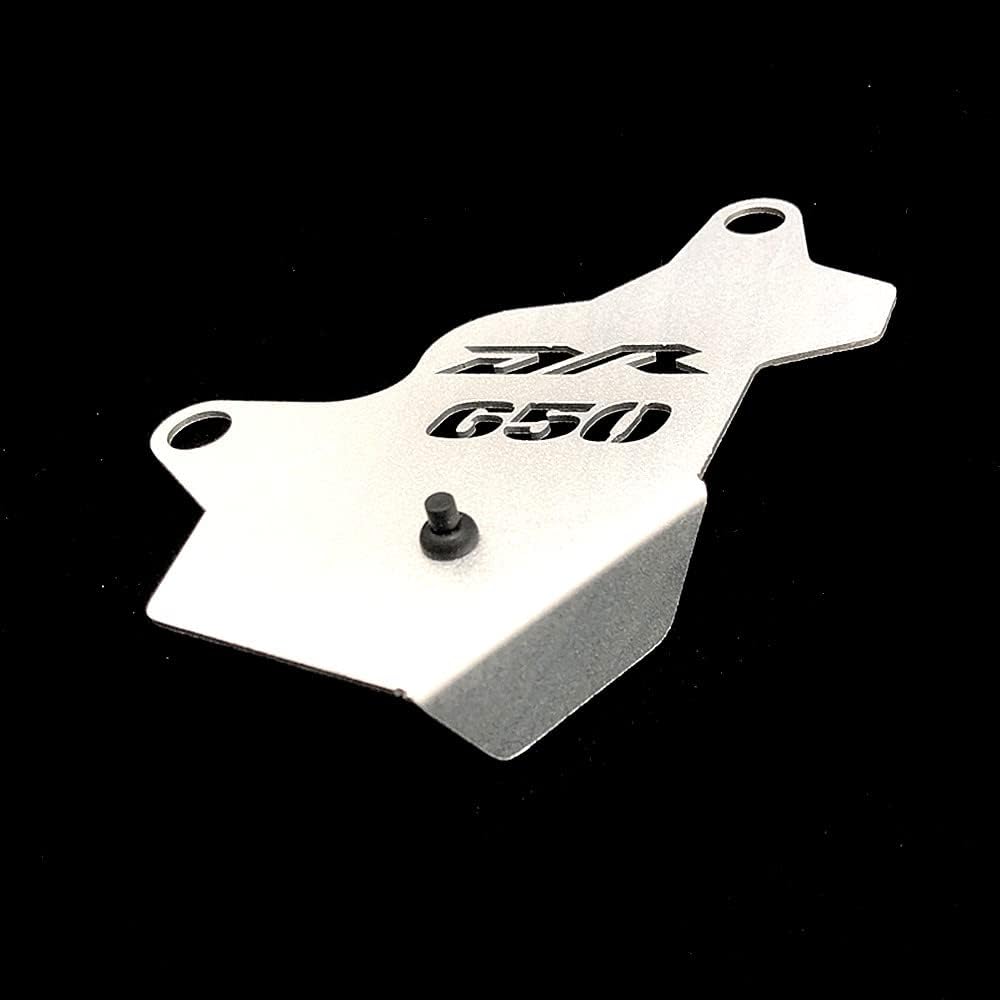 Front Caliper Guard Cover Protector Compatible with Suzuki DR-650 DR 650S DR 650SE 1996-2024 (Silver)