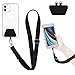 Corda per Cellulare - Universale Laccetti per Cellulari con Maggior Parte di Smartphone Collana Telefono Regolabile in Nylon Staccabile Corda Smartphone per Maggior Parte di Smartphone (A)