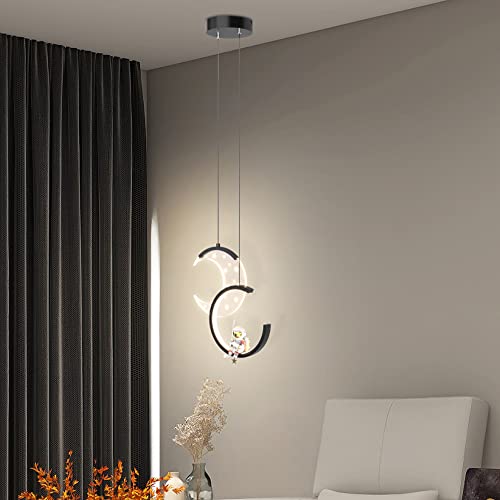 Lampes suspendues en acrylique garçon astronaute chambre MOCHAMIK LED
