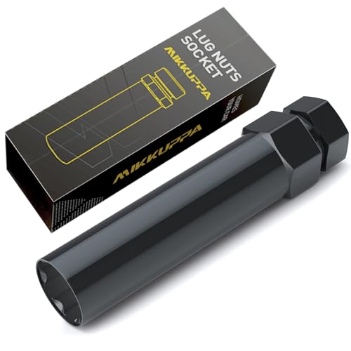 MIKKUPPA 6 Point Spline Lug Nuts Tuner Socket Key Tool,