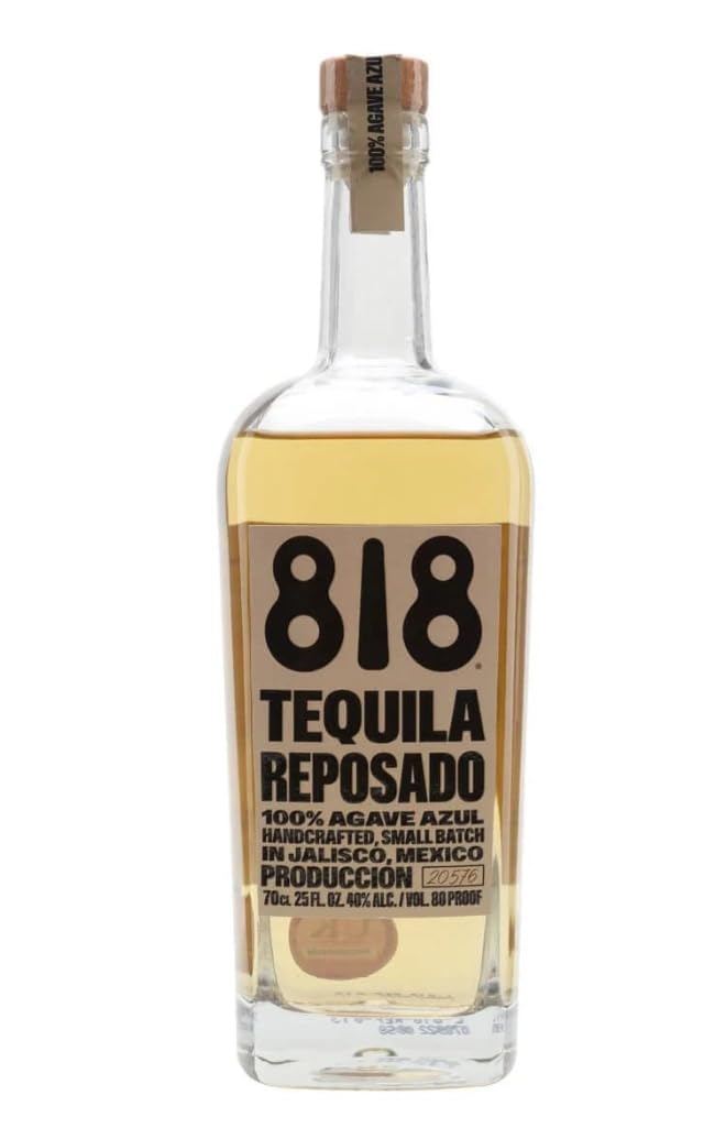 Tequila Reposado, 100% Agave Azul, Handgefertigt in Jalisco Mexiko, 70cl, 40% Vol., 80 Proof, Kleine Charge
