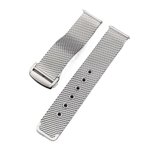Bracelet montre 20mm 22mm en maille d'acier inoxydable de haute qualité pour Omega Seamaster 300