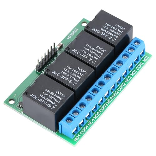 Módulo de relé de pestillo 5V 4 canales para domótica y prototipos MCU