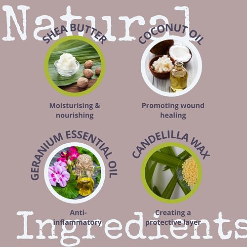 Noseprint Bio-Nasen- und Pfotenbalsam, 30 ml, 100 % natürlich, für Hunde, Feuchtigkeitspflege, spendet Feuchtigkeit und Konditionen, lindert trockene, rissige Pads (30 ml, 1), Weiß