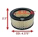Air Compressor Air Intake Filter Elements #14 A424 Compatible for Ingersoll Rand 32170979, SS5, 2340, 2475 (4 Pack)