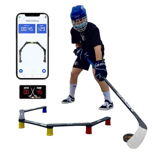 Image of Potent Hockey Digital Stickhandling Trainer - Ultimate Hockey Puck Handling Trainer for Enhanced Hockey Skills Competition Performanc