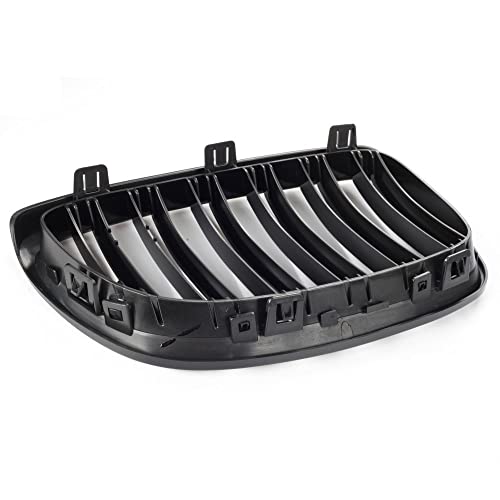 Rejilla delantera negro brillante de alta precisión para modelos Serie 3 E92 E93 2006-2009 5