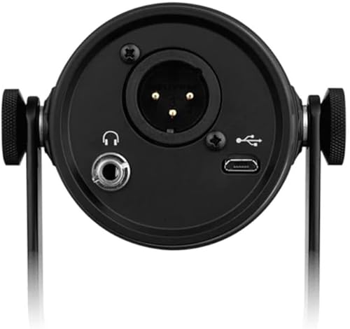 Miniatura 4 de Shure MV7 - Micrófono USB con trípode, para podcasting, grabación, transmisión y juegos, salida de auriculares integrada, micrófono dinámico USBXLR